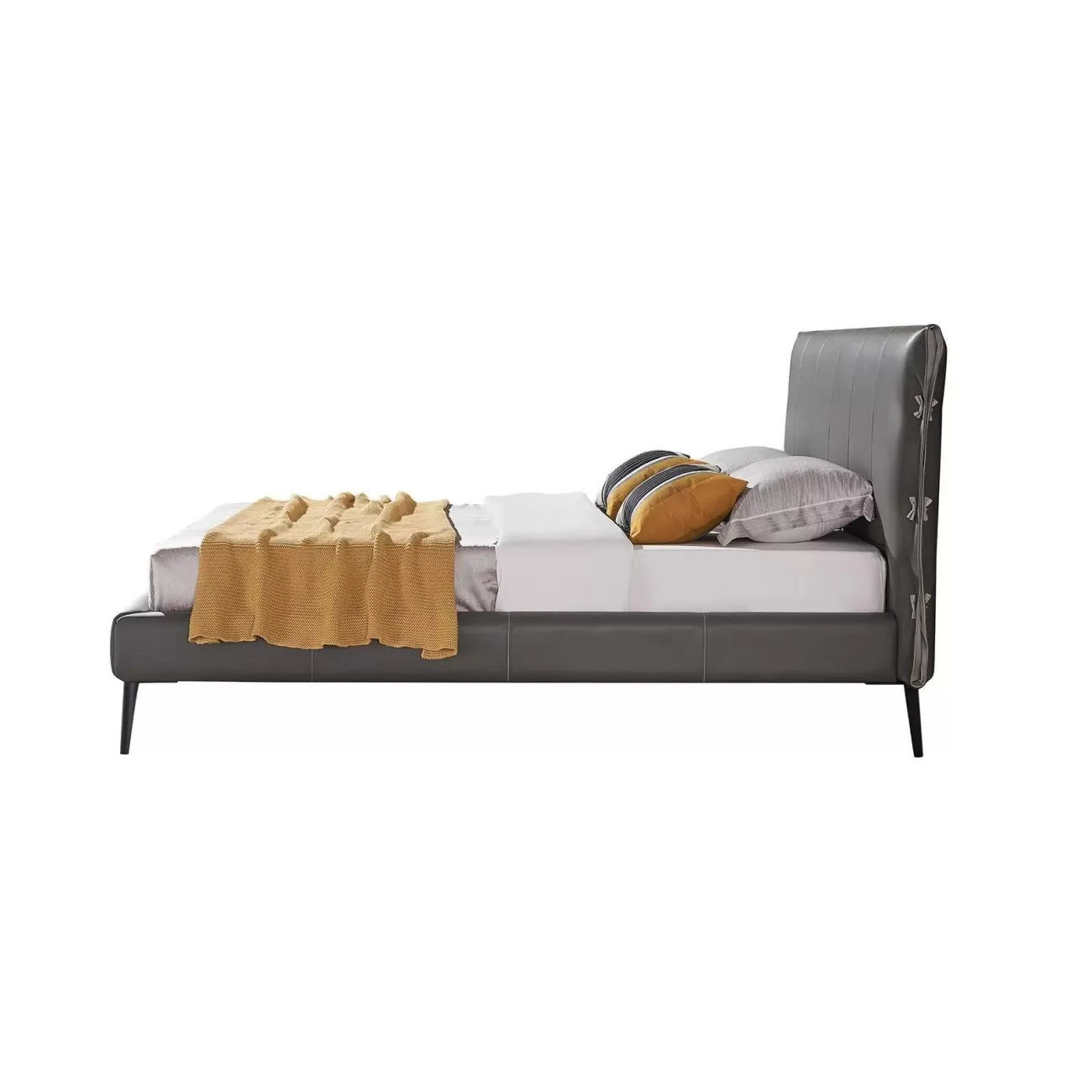 Кровать GC1727 (180-200) графит PC019-4099/SA110 ESF