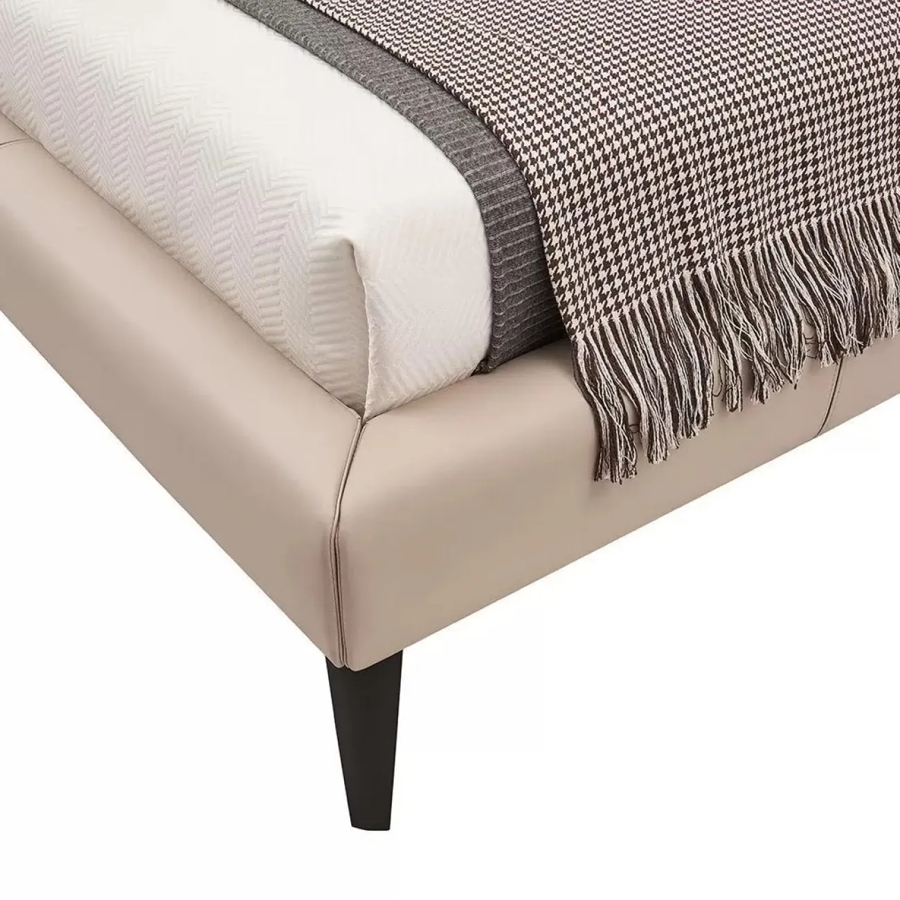 Кровать GC1727 (160-200) бежевый PC019-9042/SA135 ESF