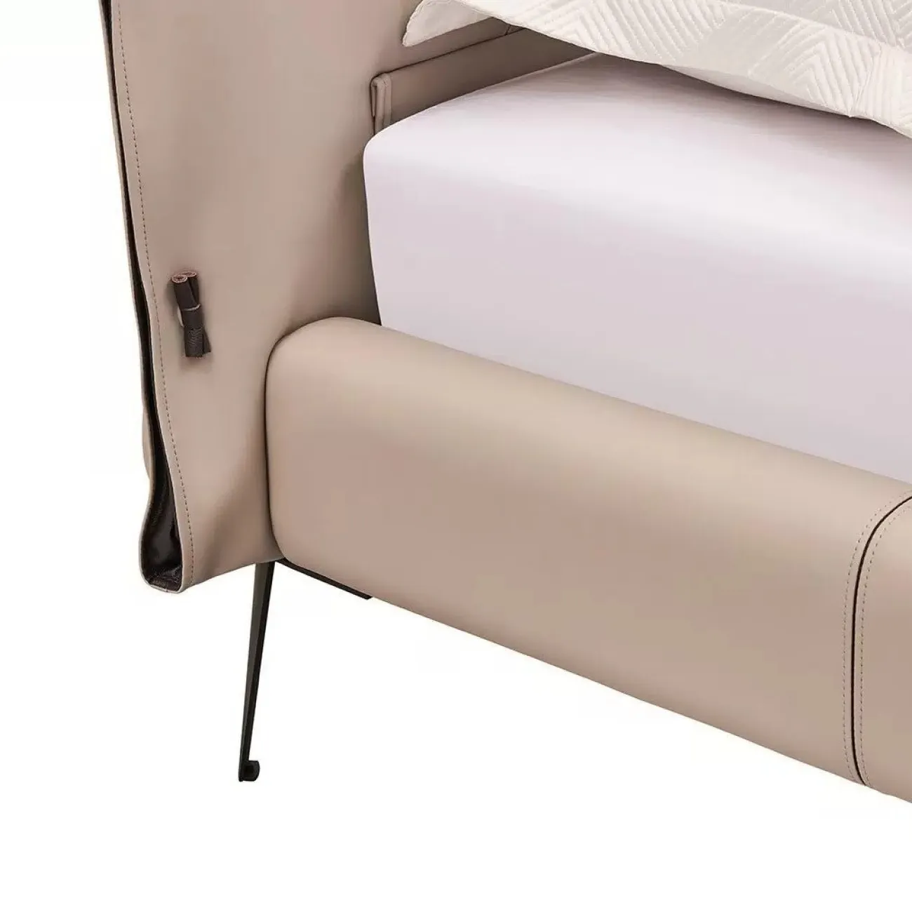 Кровать GC1727 (180-200) бежевый PC019-9042/SA135 ESF