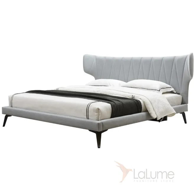 Кровать GC1801 (180-200) серый FA3014-03 ESF