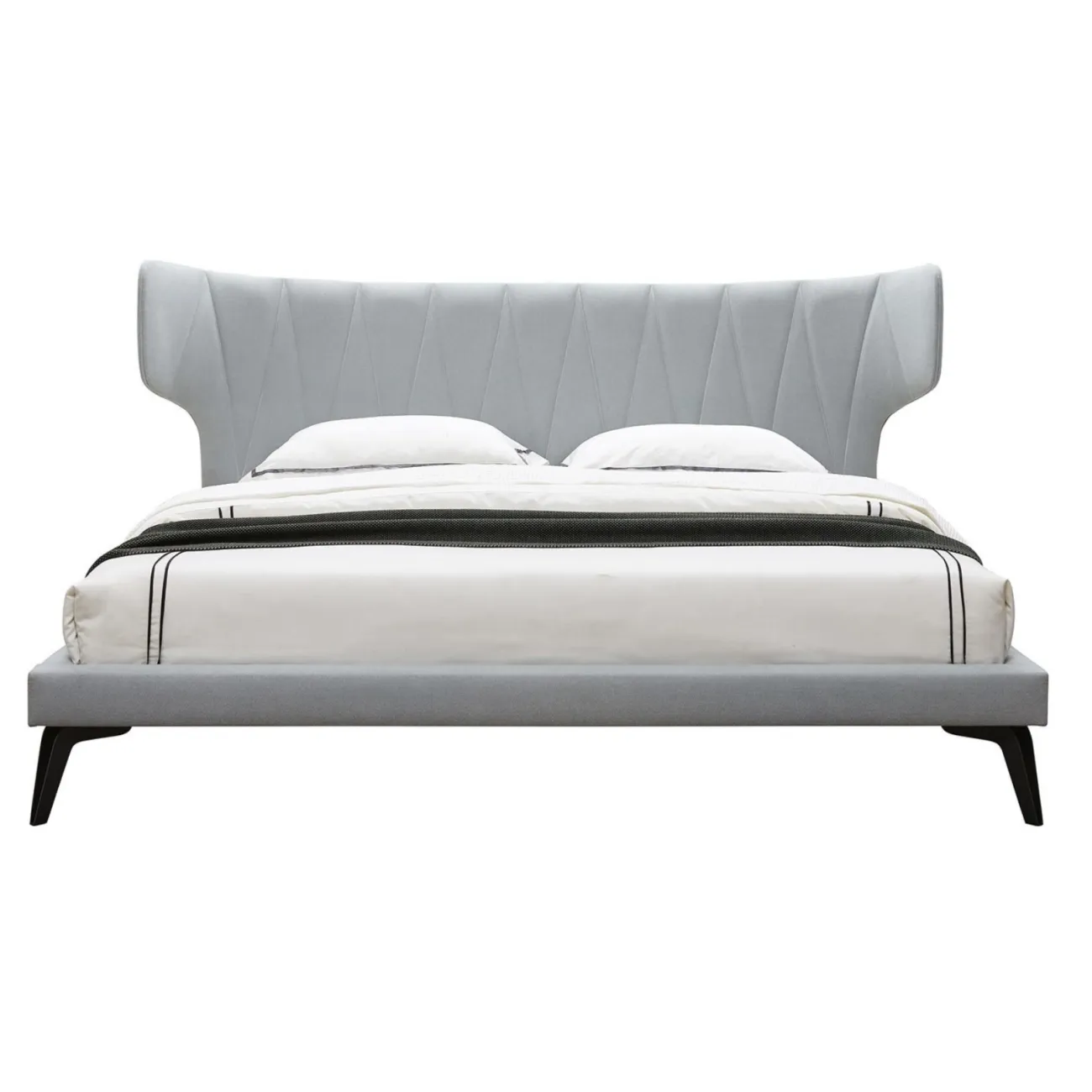 Кровать GC1801 (180-200) серый FA3014-03 ESF