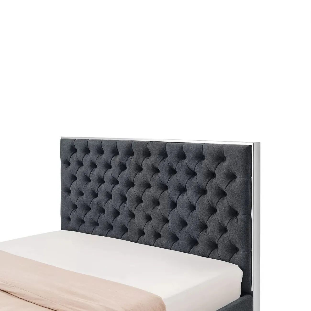 Кровать LBD1704 (180х200) серый UF860/19B ESF 