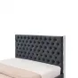 Кровать LBD1704 (180х200) серый UF860/19B ESF 