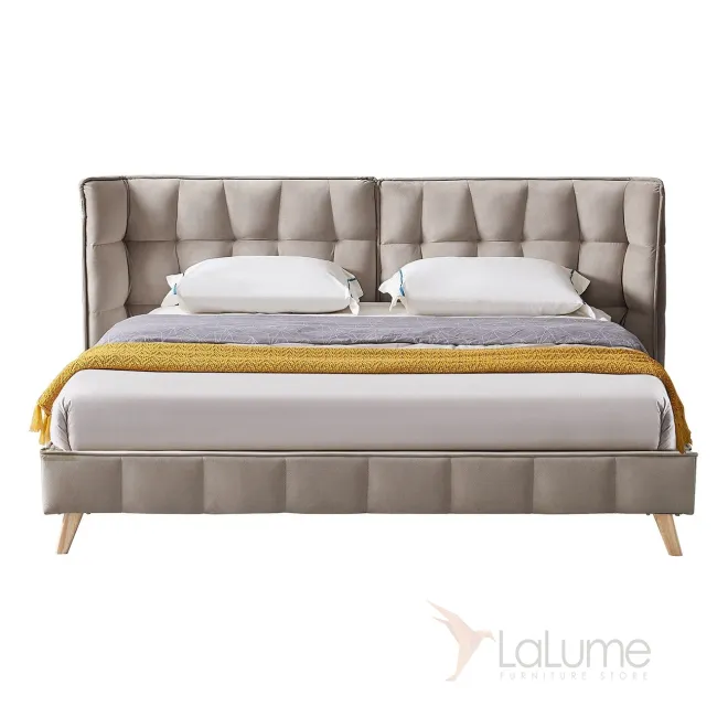 Кровать LBD8705 (160х200) бежевый UF910/01 ESF Кровать LBD8705 (160х200) бежевый UF910/01 ESF