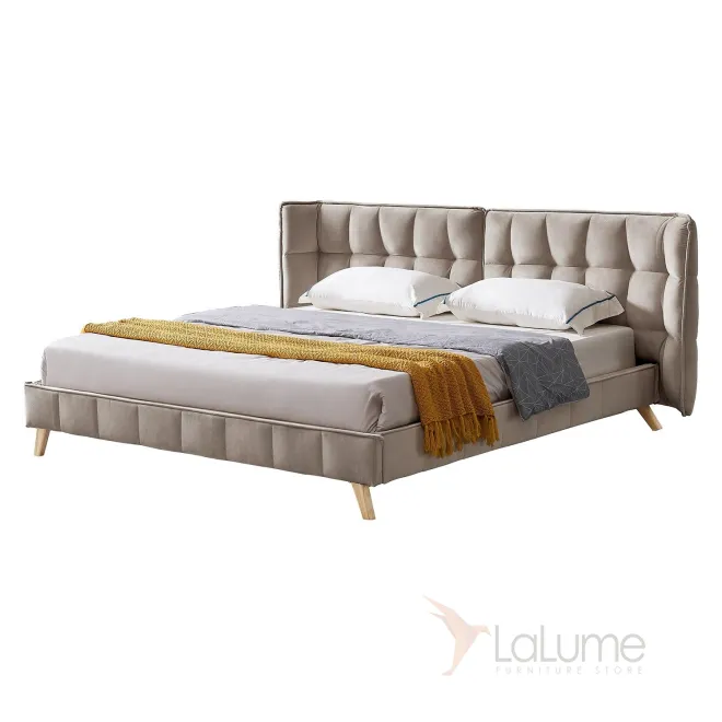 Кровать LBD8705 (180х200) бежевый UF910/01 ESF