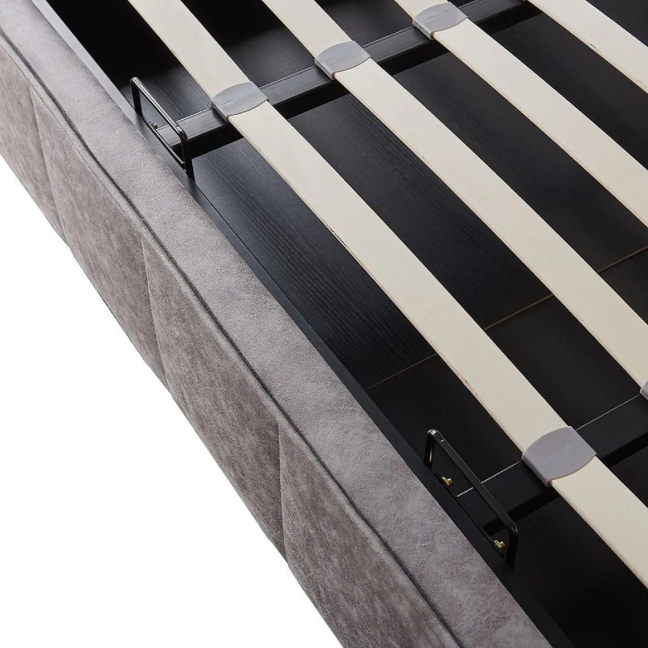 Кровать LBD8705 (180х200) бежевый 970-15 с ящиком для белья ESF