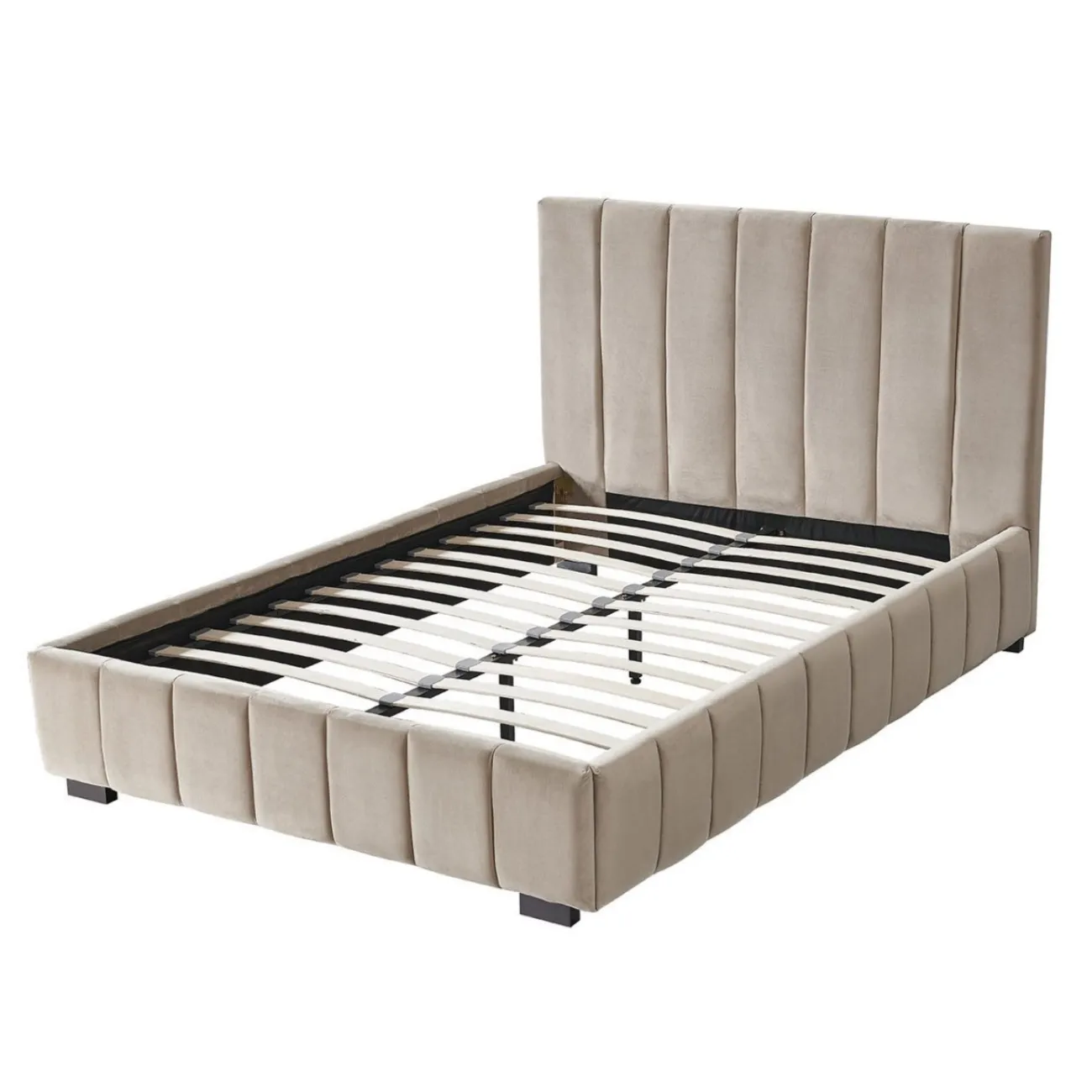 Кровать LBD8855 (140х200) бежевый UF910/01 ESF 