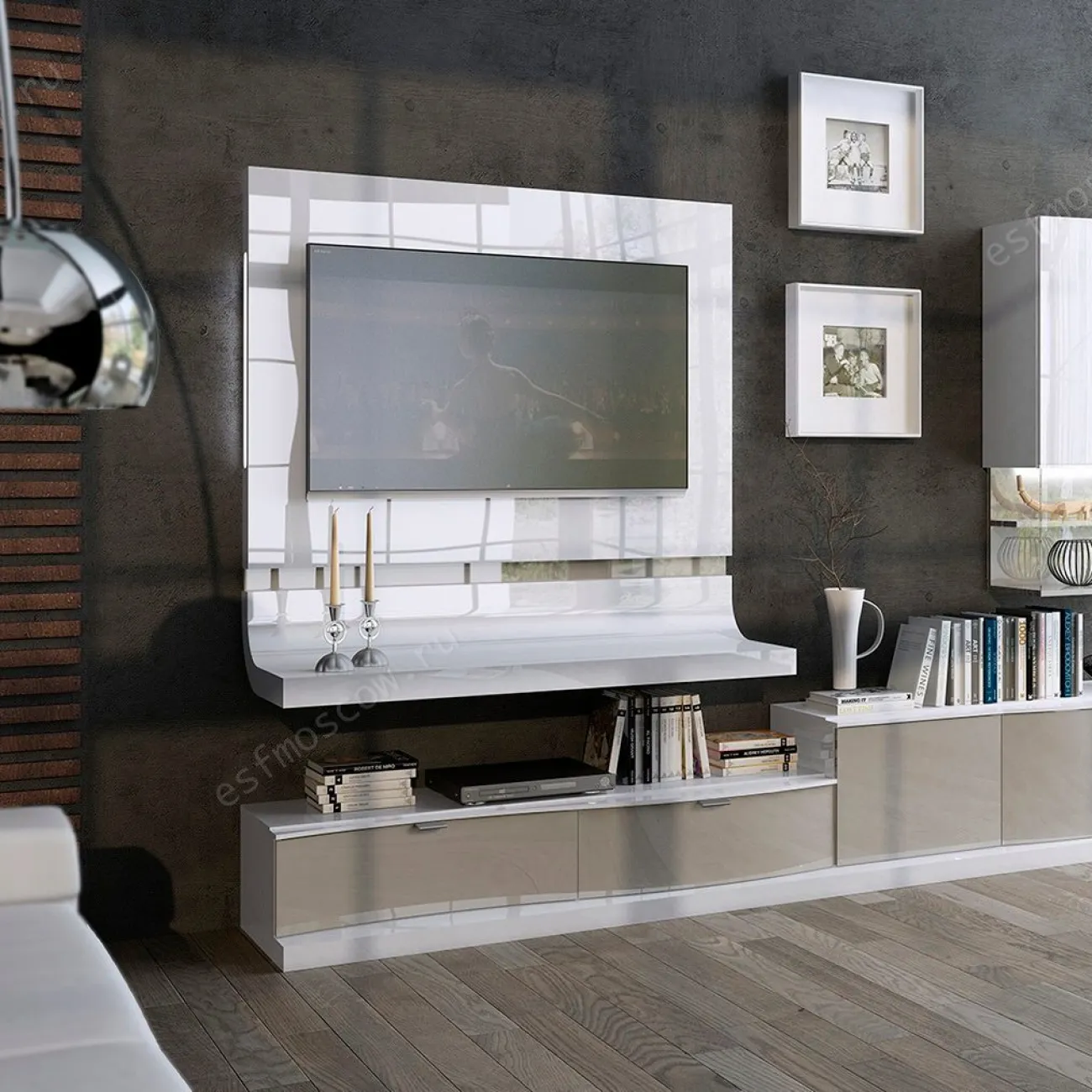 Модуль TV FENICIA 5220 GRANADA белый ESF