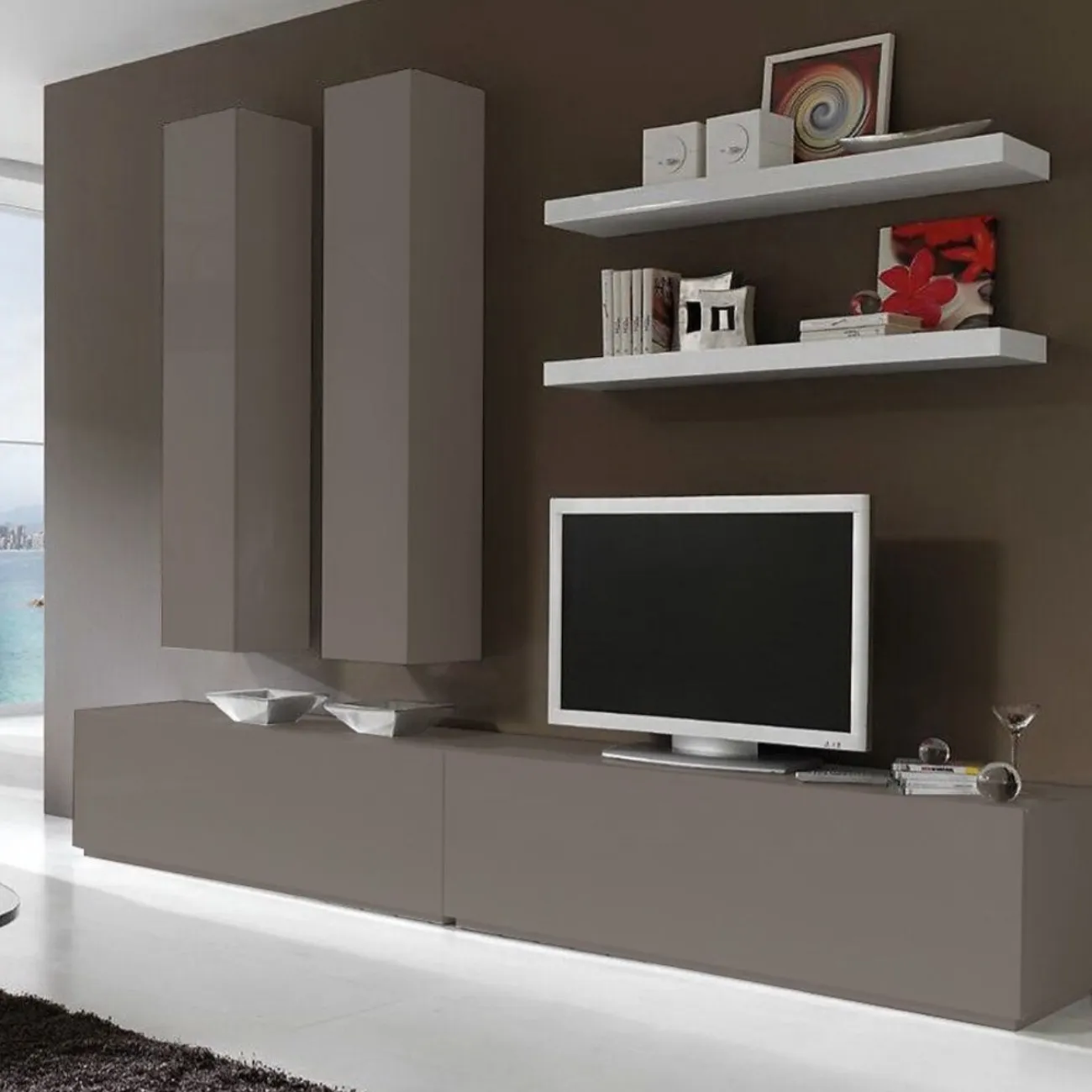 Подвесная полка ME-120 белый ESF