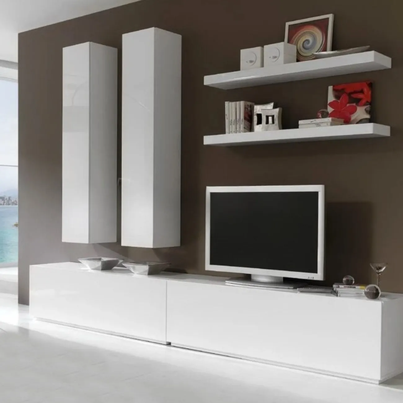 Подвесная полка ME-120 белый ESF