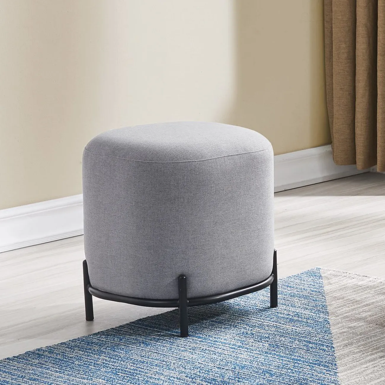 Пуф SOFA 03-4040 светло-серый HE512-10 ESF 