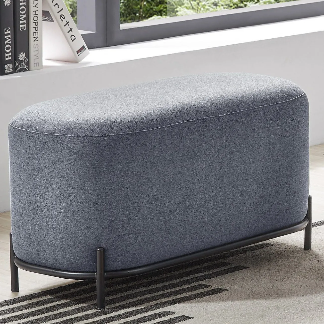 Пуф SOFA 03-4080 серый HE512-11 ESF