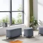 Пуф SOFA 03-4080 серый HE512-11 ESF