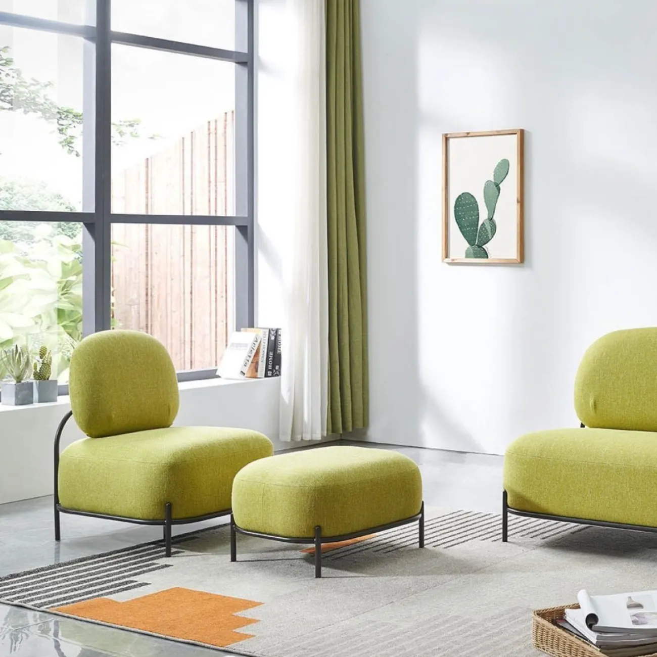 Пуф SOFA 06-T желтый A652-21 ESF Пуф SOFA 06-T желтый A652-21 ESF