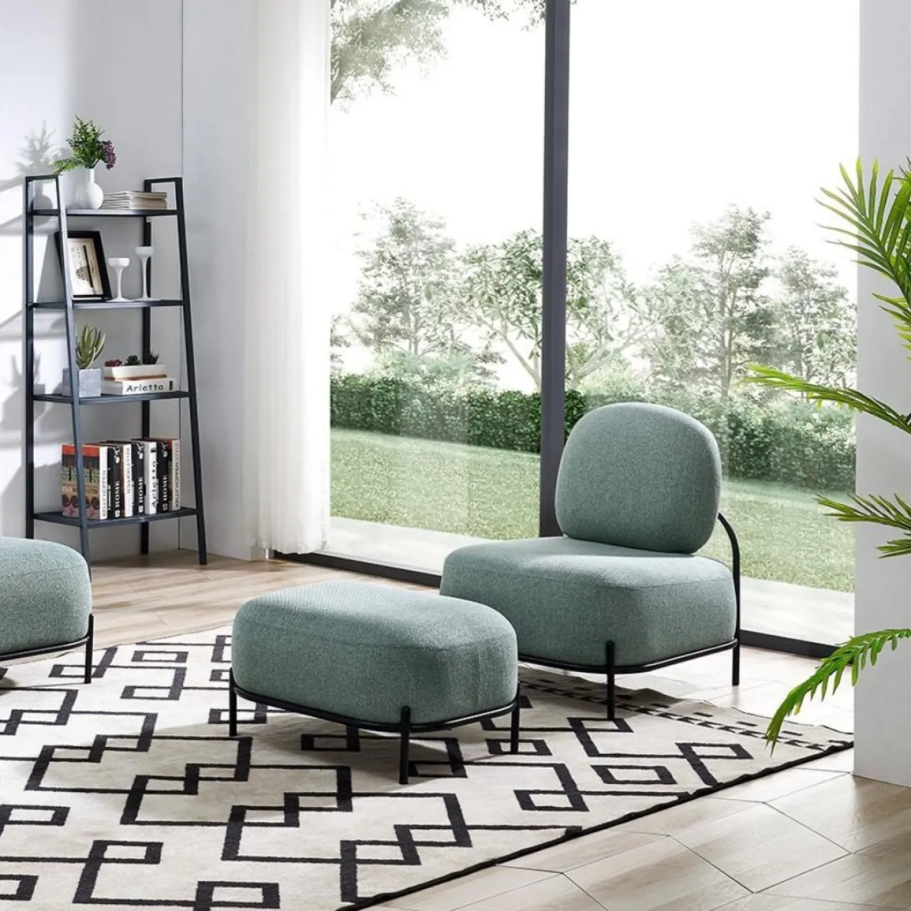 Пуф SOFA 06-T зелёный A652-26 ESF 