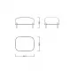 Пуф SOFA 06-T зелёный A652-26 ESF 