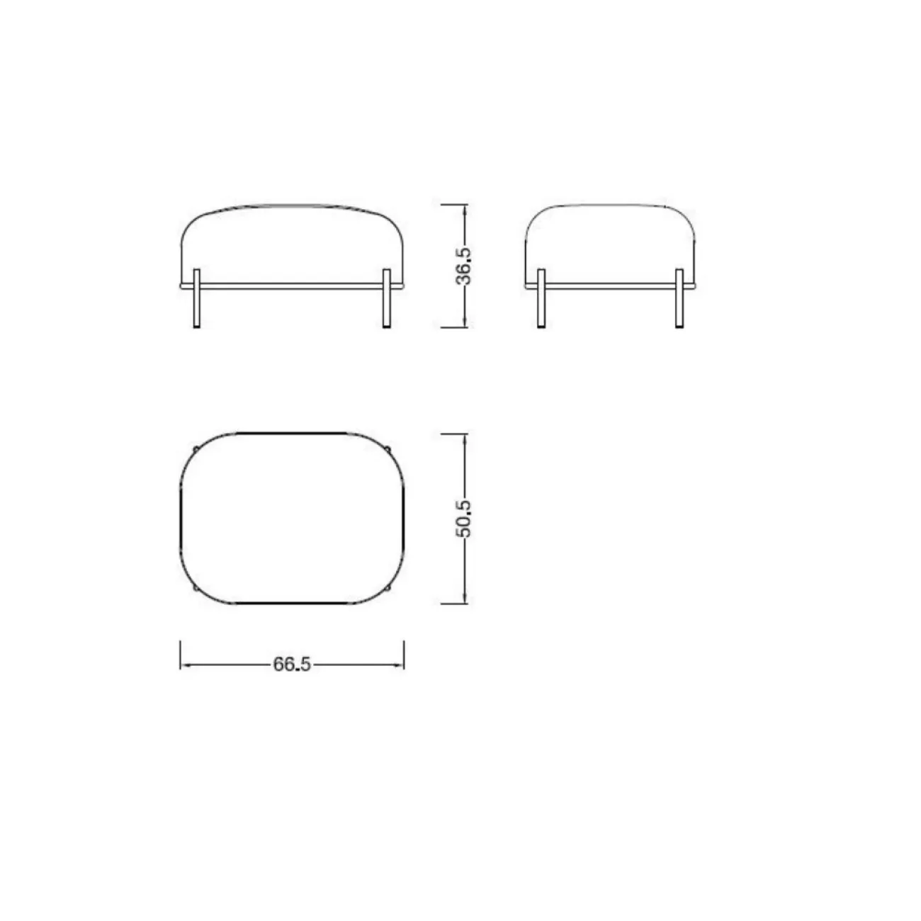 Пуф SOFA 06-T серый HE512-11 ESF