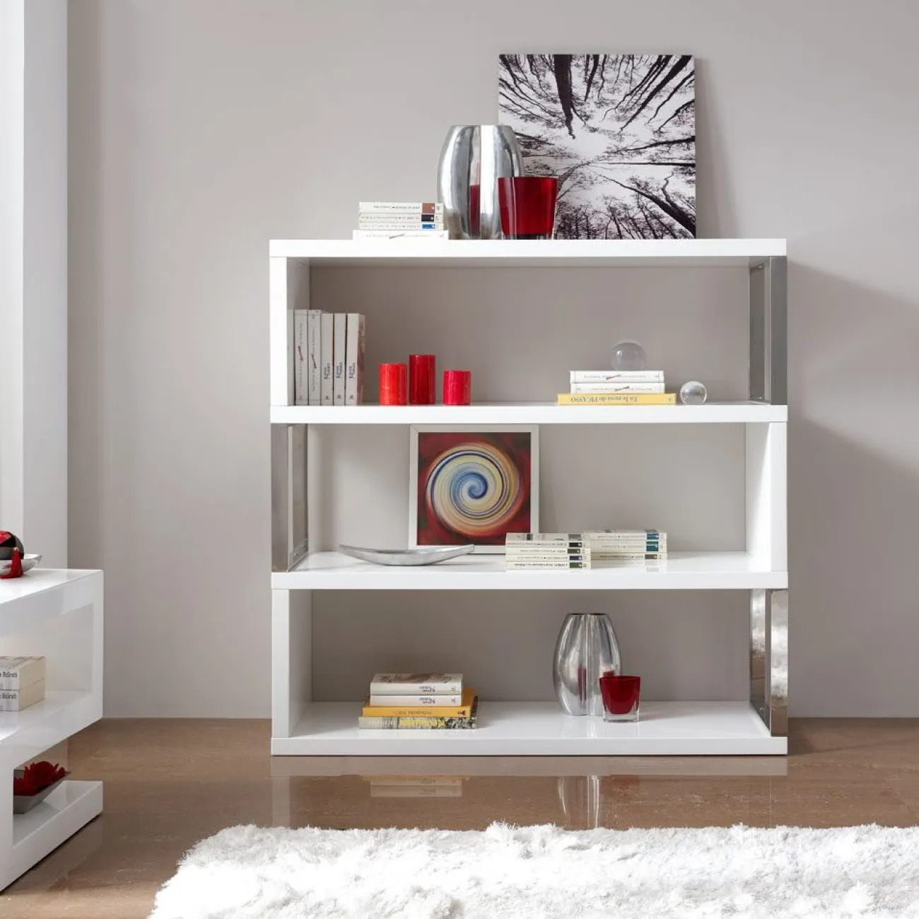 Стеллаж DP-120 белый ESF Стеллаж DP-120 белый ESF