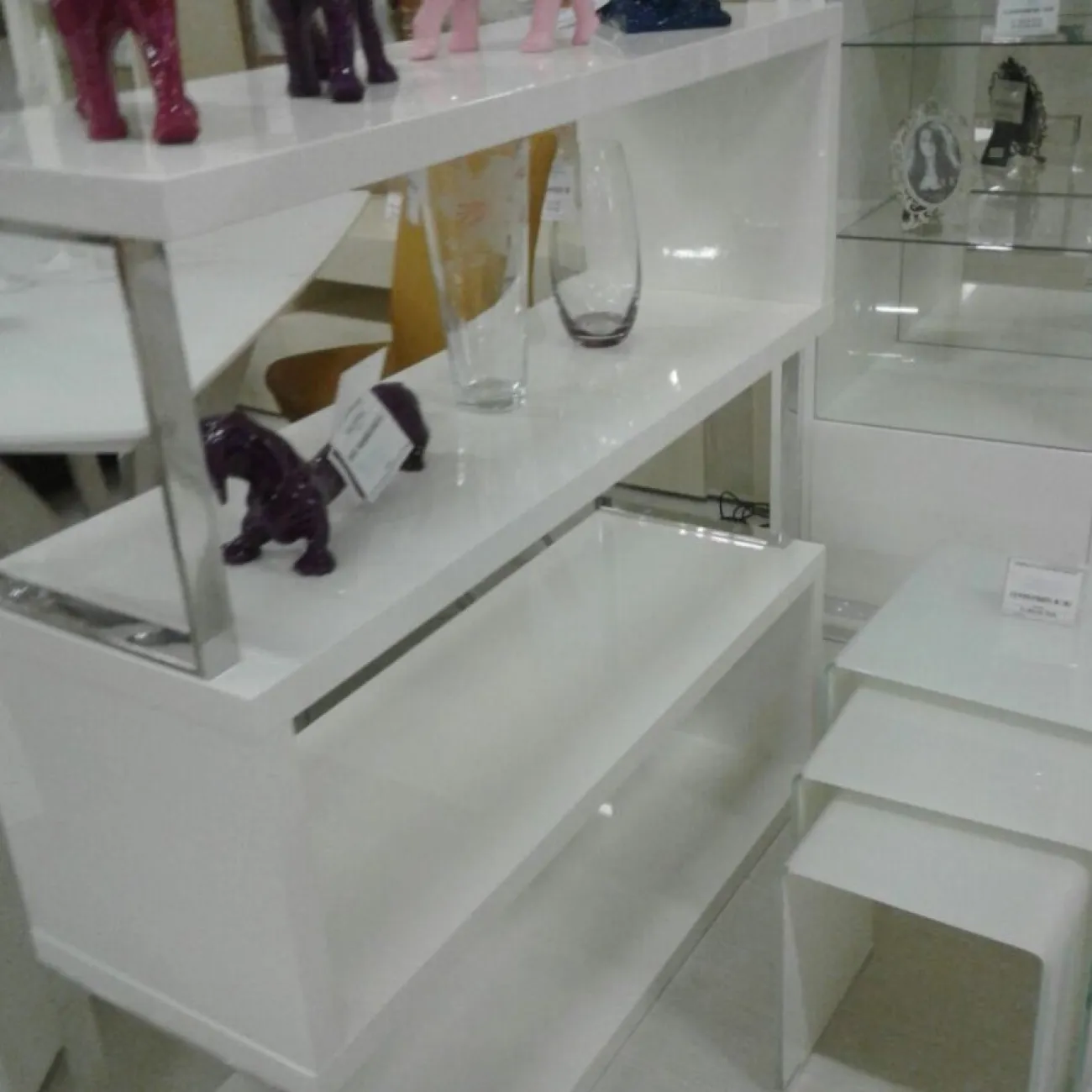 Стеллаж DP-120 белый ESF Стеллаж DP-120 белый ESF