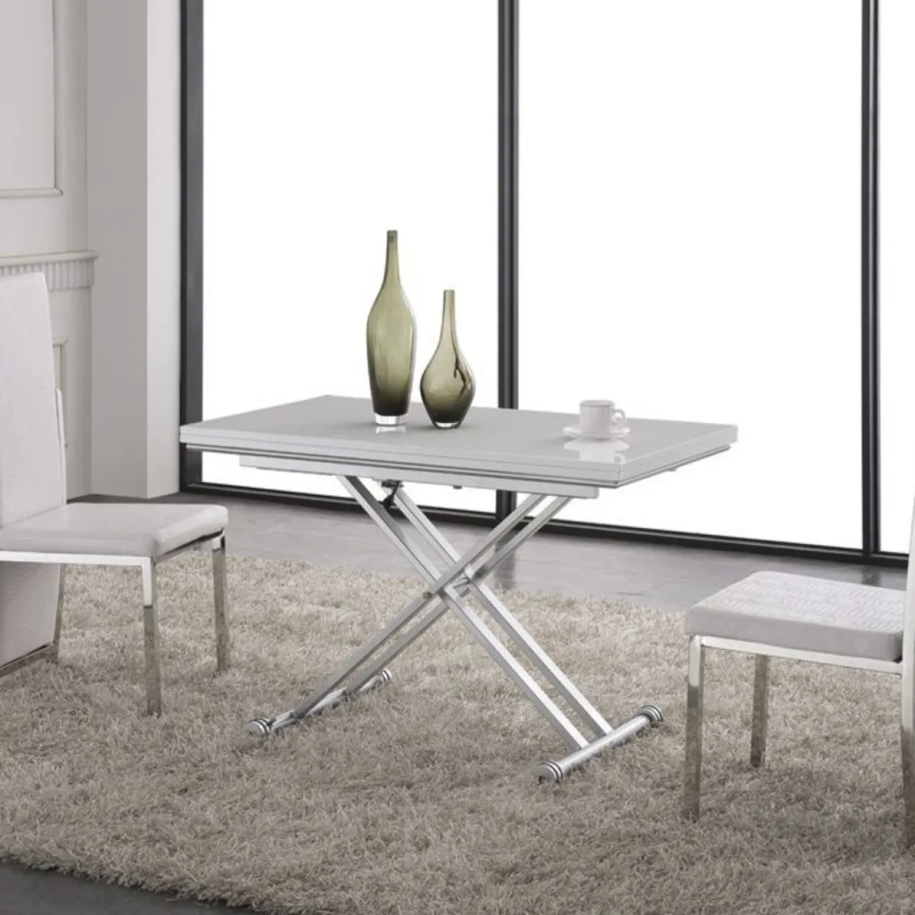 Стол B2166 AG белый лак ESF Стол B2166 AG белый лак ESF