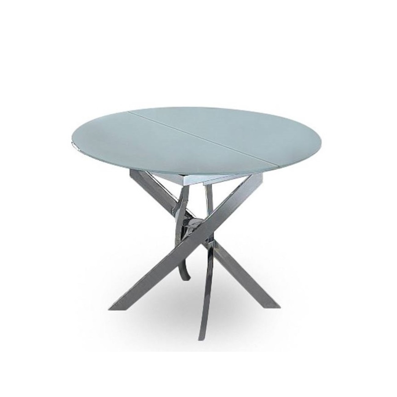 Стол B2303 белый/хром ESF 