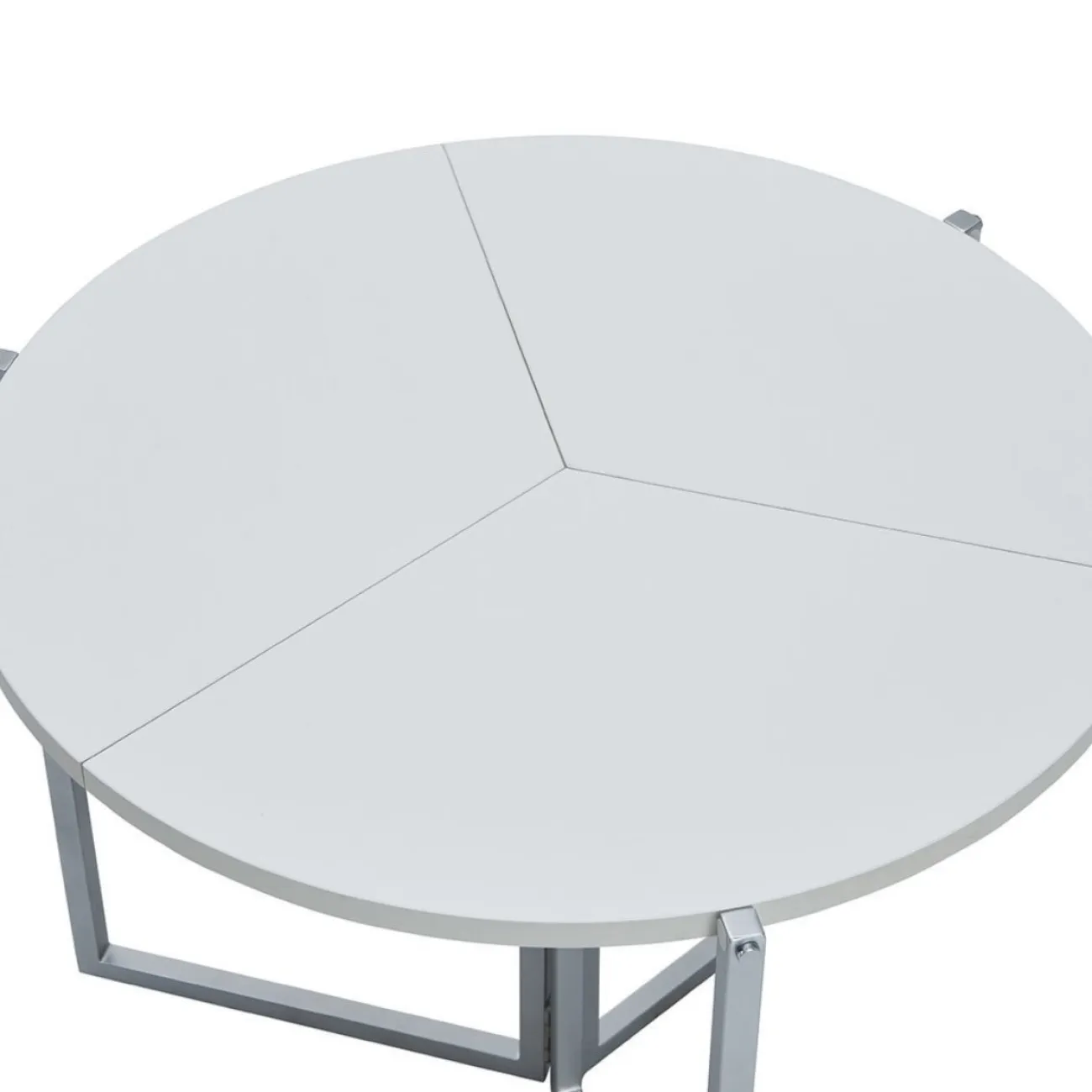 Стол B2389 D90  белый ESF