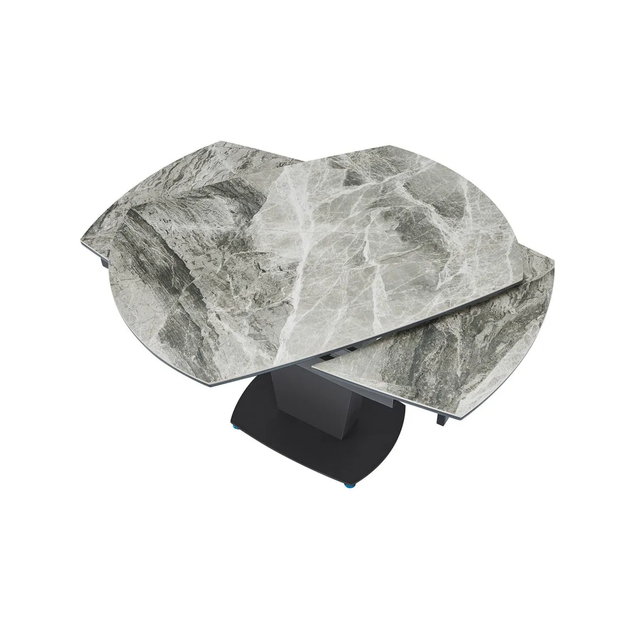 Стол B2417-6 темно-серая керамика ESF Стол B2417-6 темно-серая керамика ESF