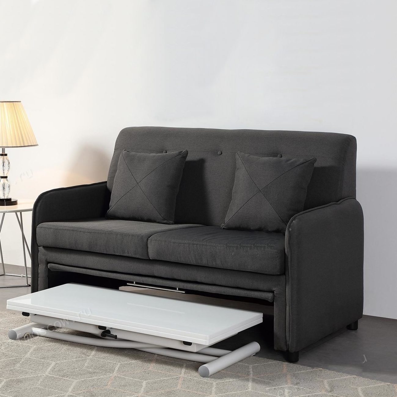 Стол B2442-2R белый M014+W023 ESF