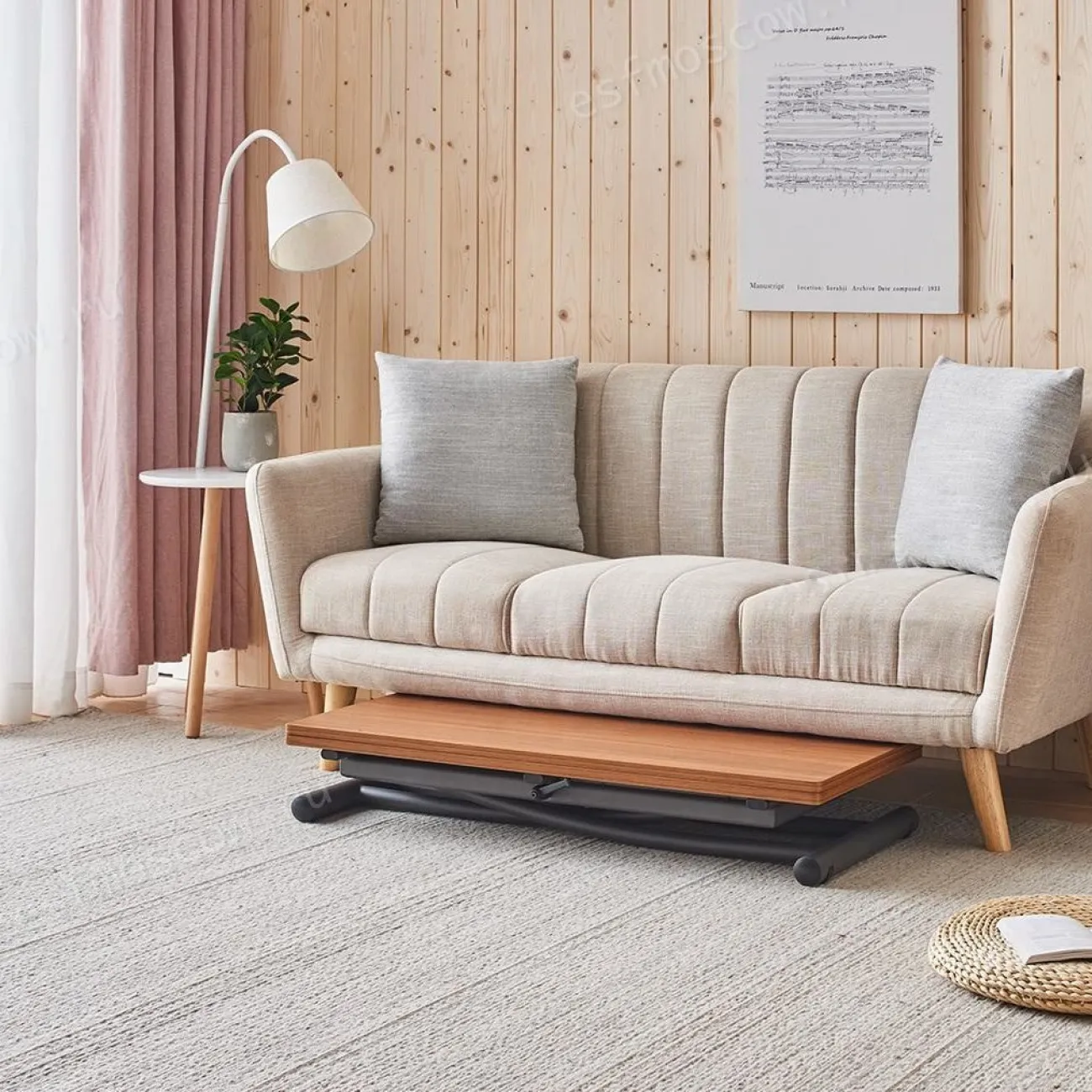 Стол B2442-3 орех M021+ME021-1 ESF