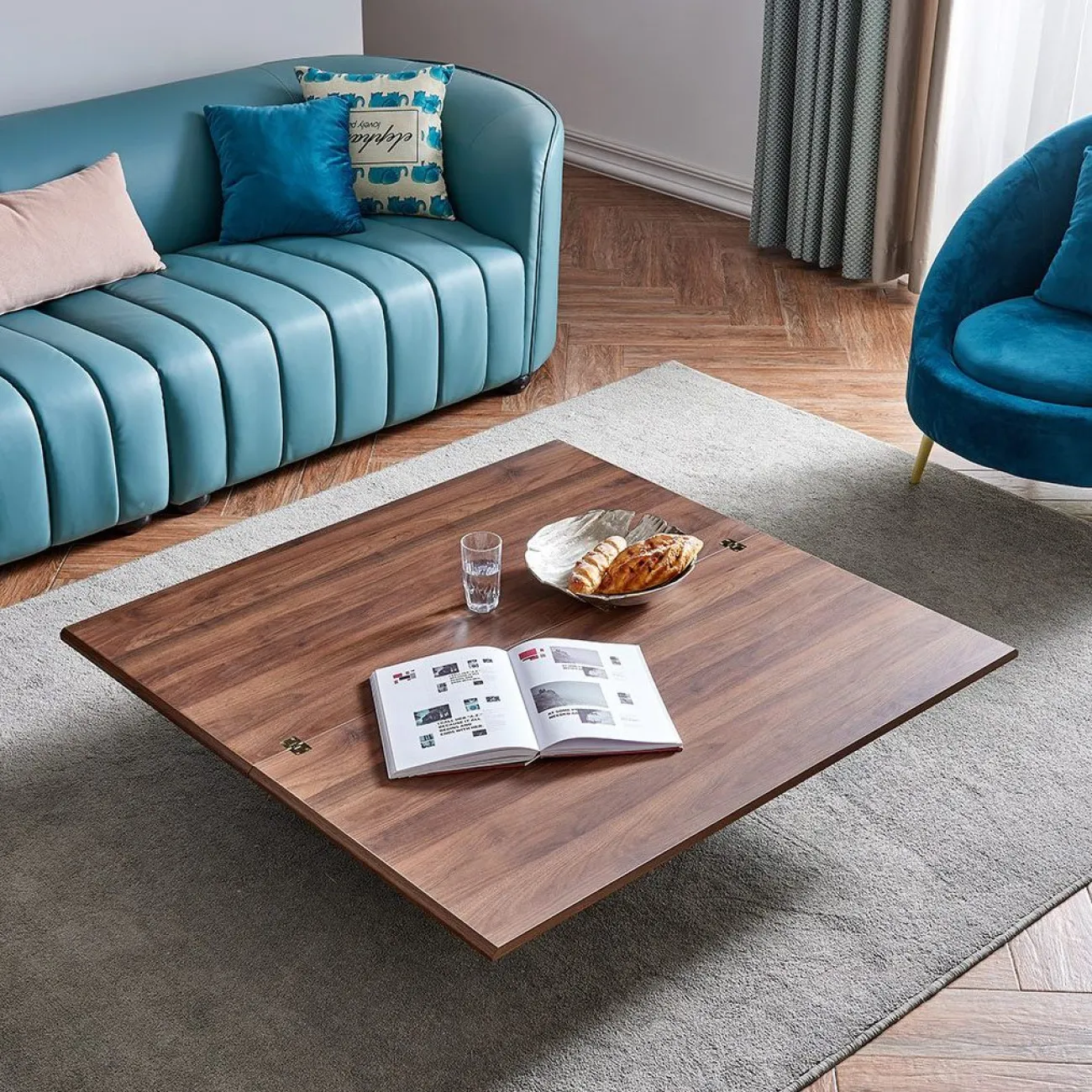 Стол B2486-1 орех ESF