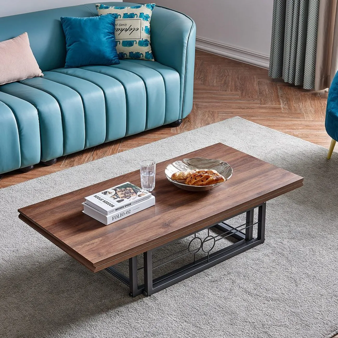 Стол B2486-1 орех ESF