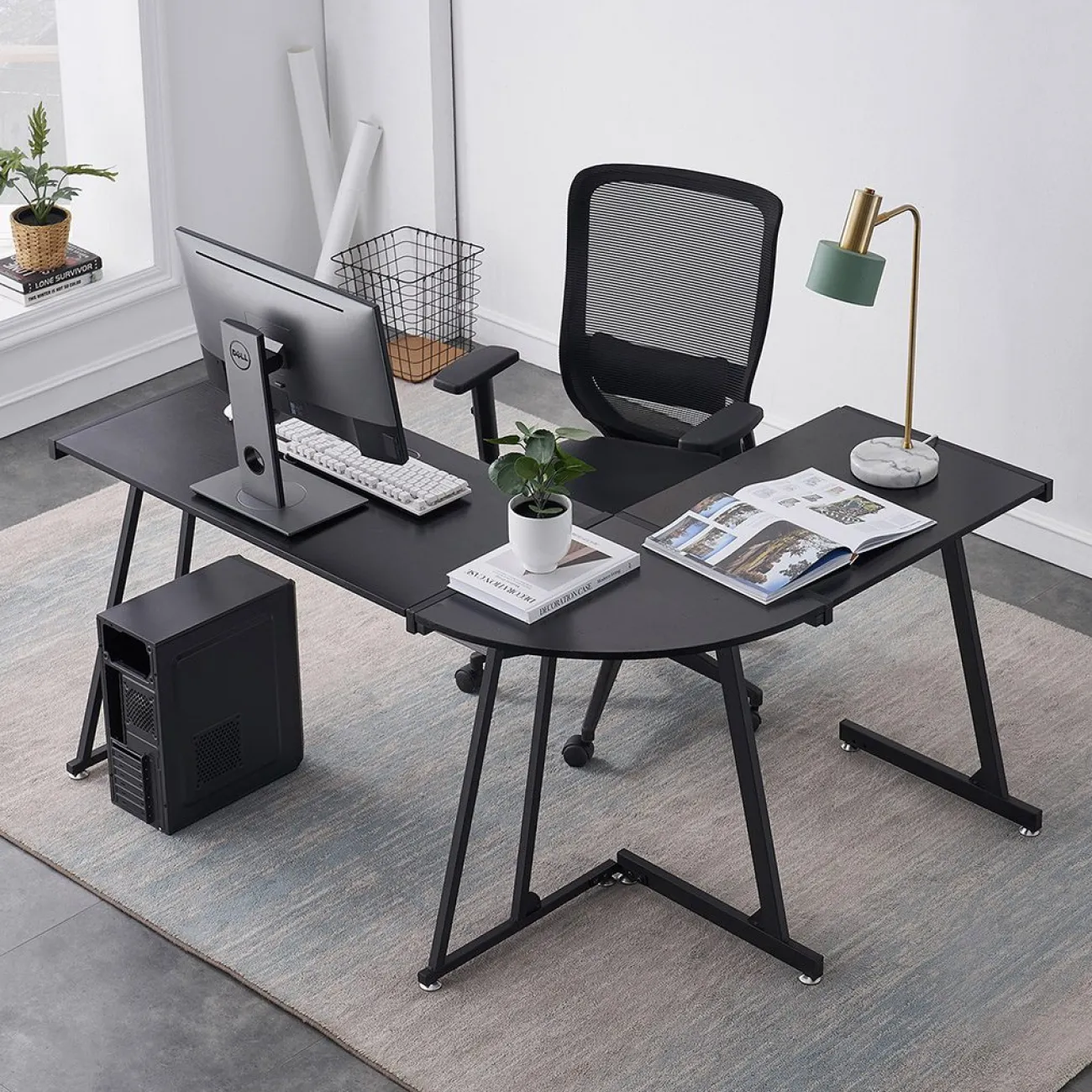 Стол CILY черный BLACK ME015 ESF