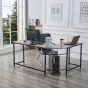 Стол KIWI черный дуб BLACK OAK ESF