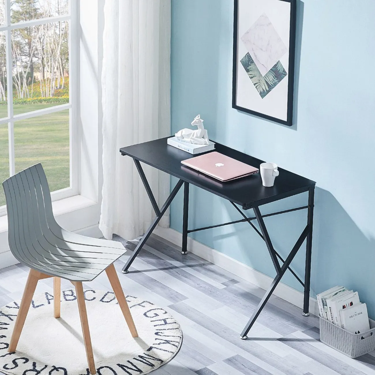 Стол KLEG BKW черный BLACK ESF Стол KLEG BKW черный BLACK ESF