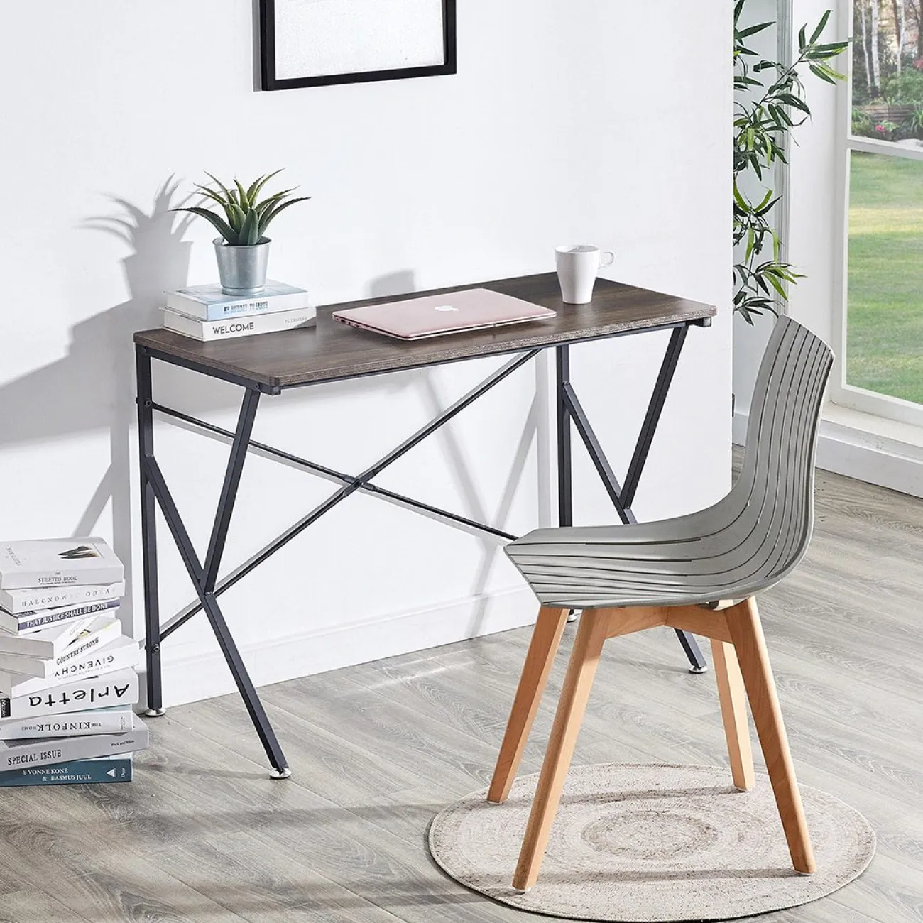 Стол KLEG BWG Walnut Brown ESF Стол KLEG BWG Walnut Brown ESF