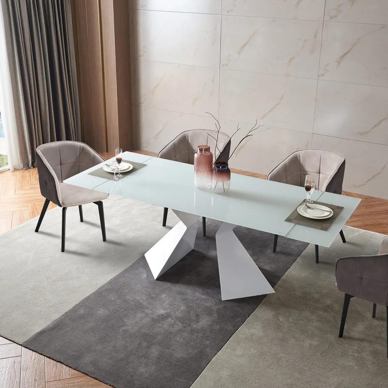 Стол CT992 белый-180 ESF