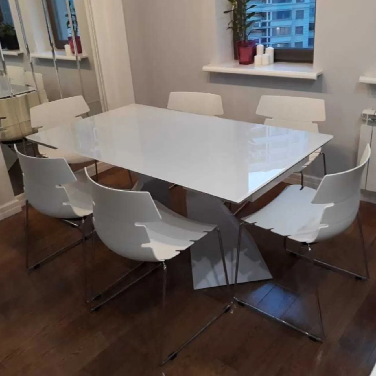 Стол CT992 белый-180 ESF