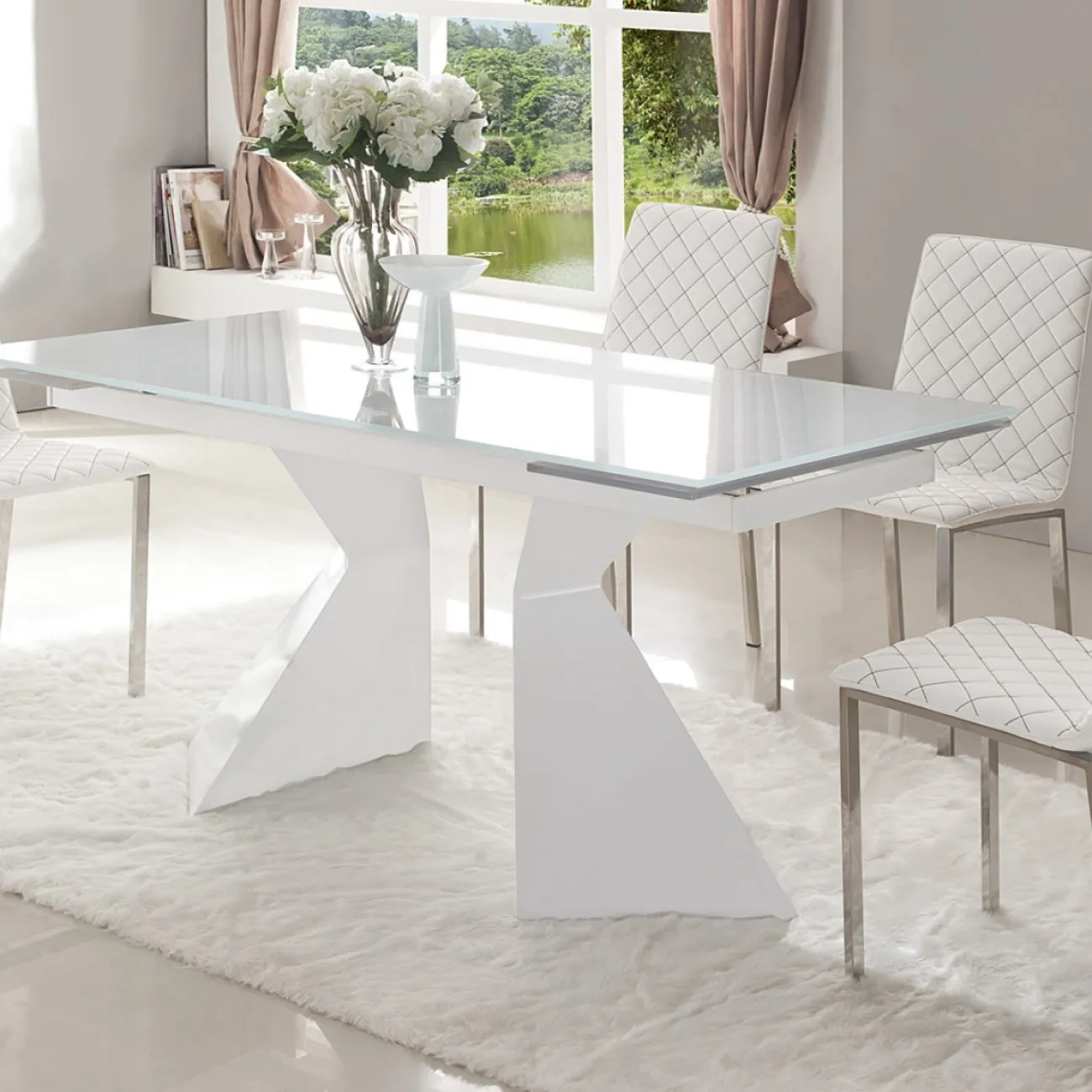 Стол CT992 белый-180 ESF