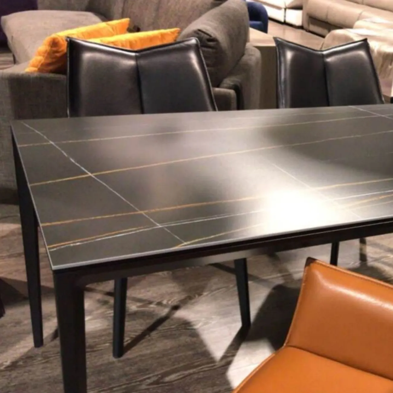 Стол DT-2010 черная керамика MR32 (160) ESF