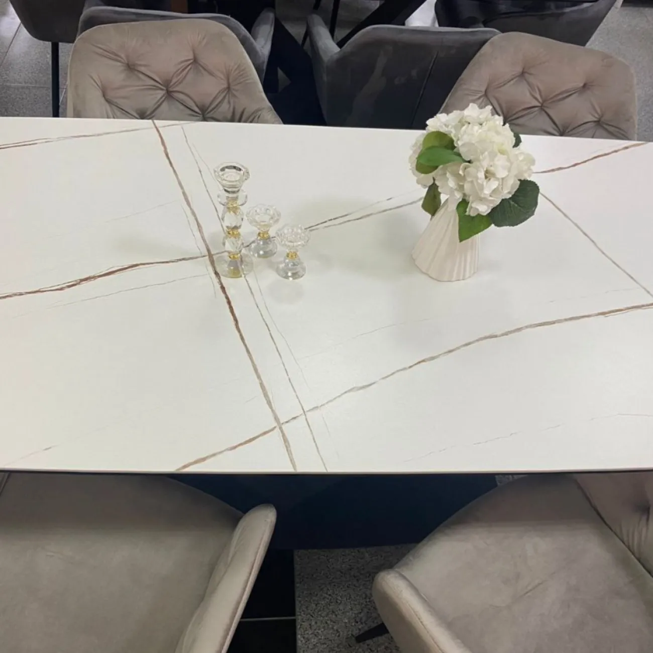 Стол DT-2017 белая керамика MR35 (180) ESF