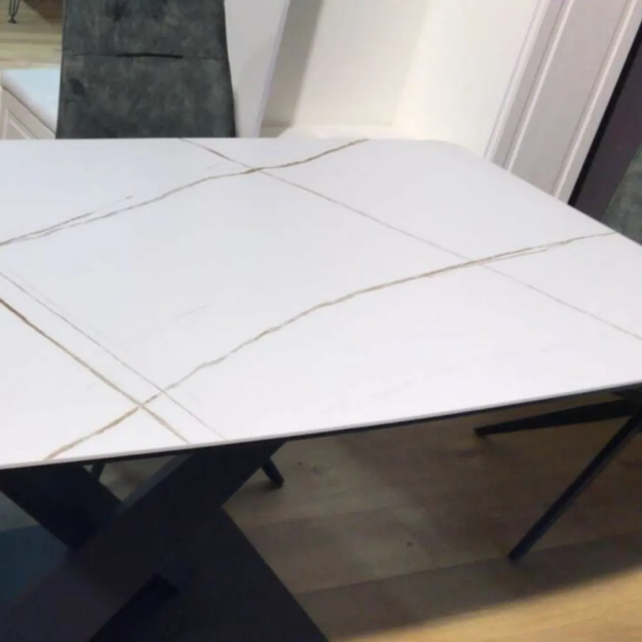 Стол DT-2017 белая керамика MR35 (180) ESF