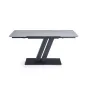 Стол DT9115CL(160) серая керамика/черный ESF 