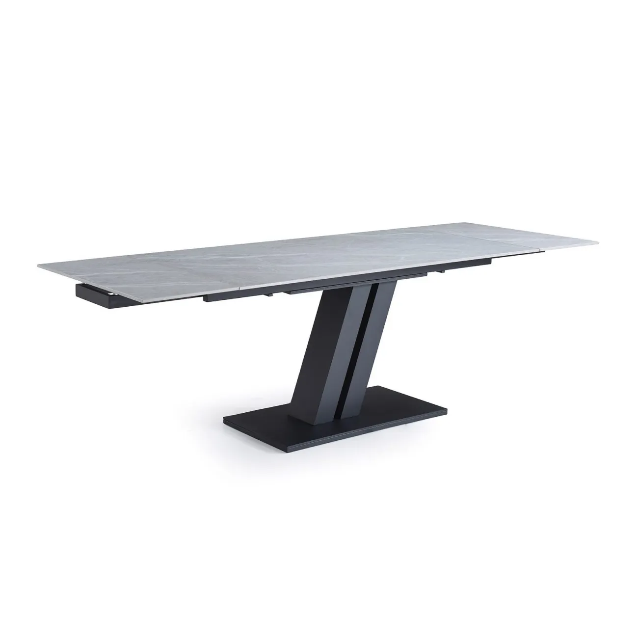 Стол DT9115CL(160) серая керамика/черный ESF 