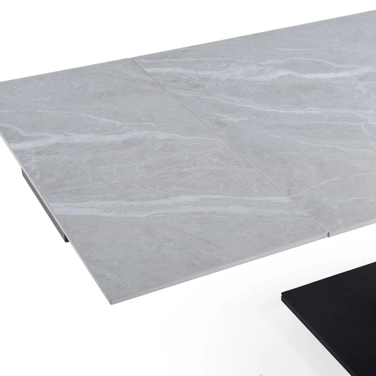 Стол DT9115CL(160) серая керамика/черный ESF 