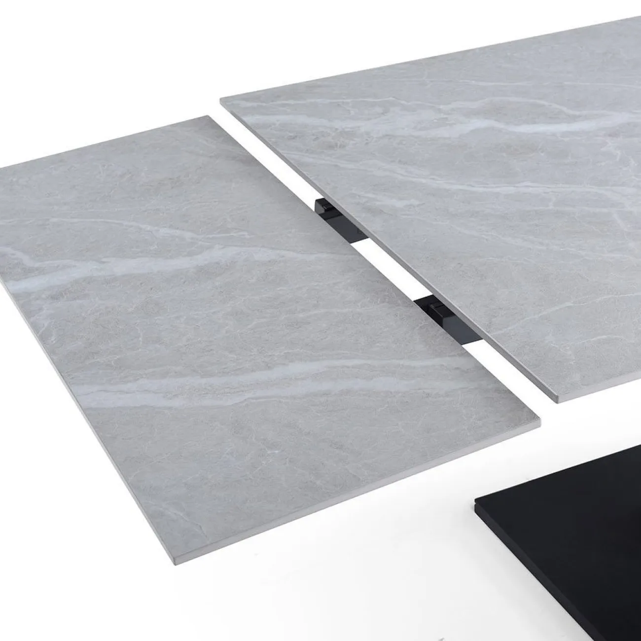 Стол DT9115CL(160) серая керамика/черный ESF 