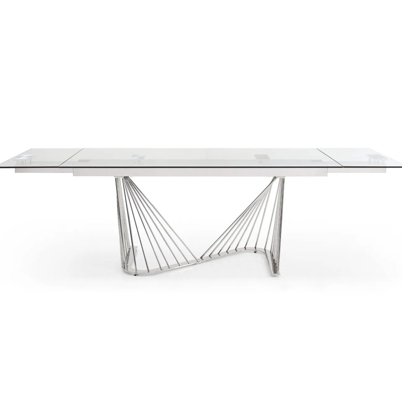 Стол DT9118GS (180) прозрачный ESF