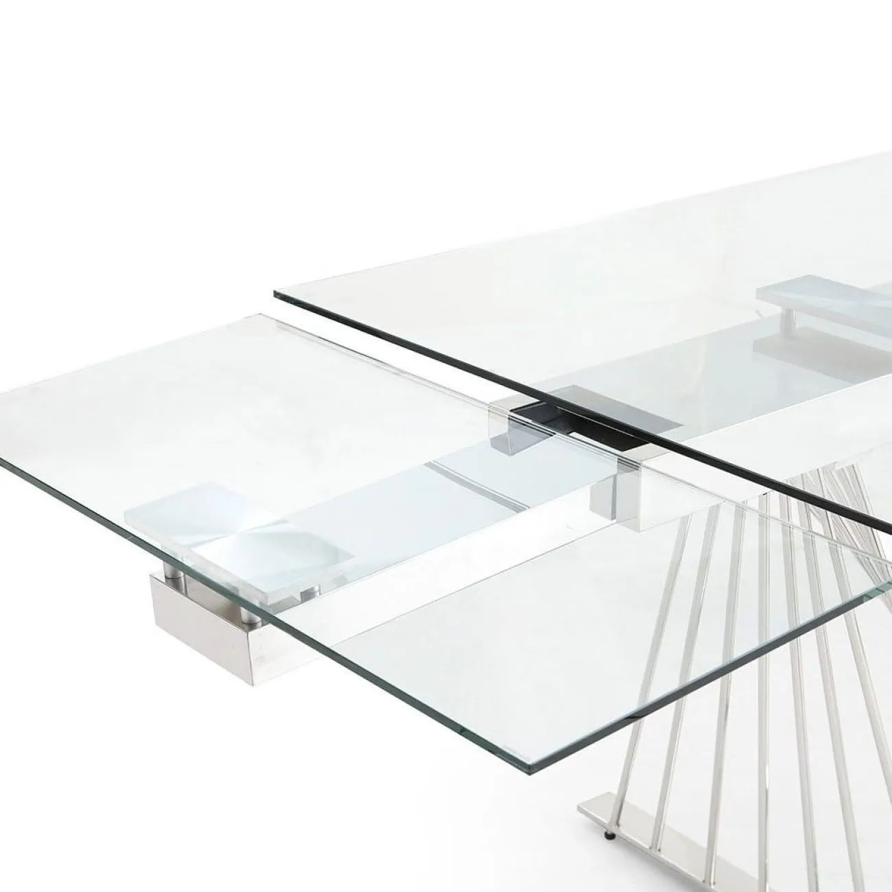 Стол DT9118GS (180) прозрачный ESF