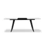 Стол DT-93 белый/черный ESF