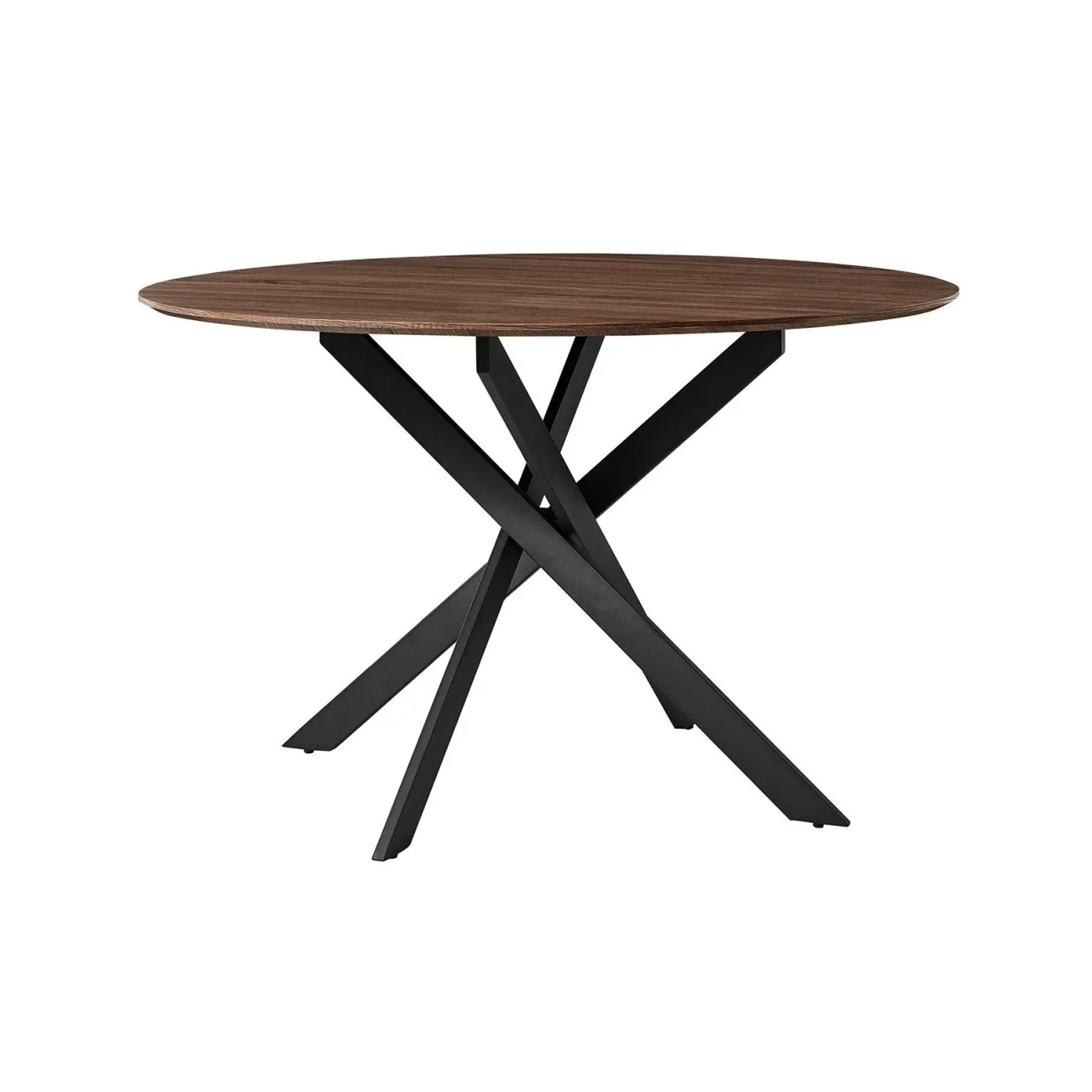 Стол DT-937 (d120) орех # 43334 ESF