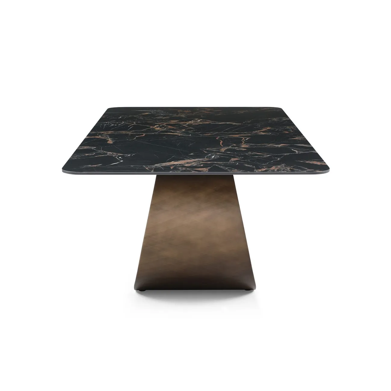 Стол DT9305FCI (240) черный керамика/бронзовый ESF